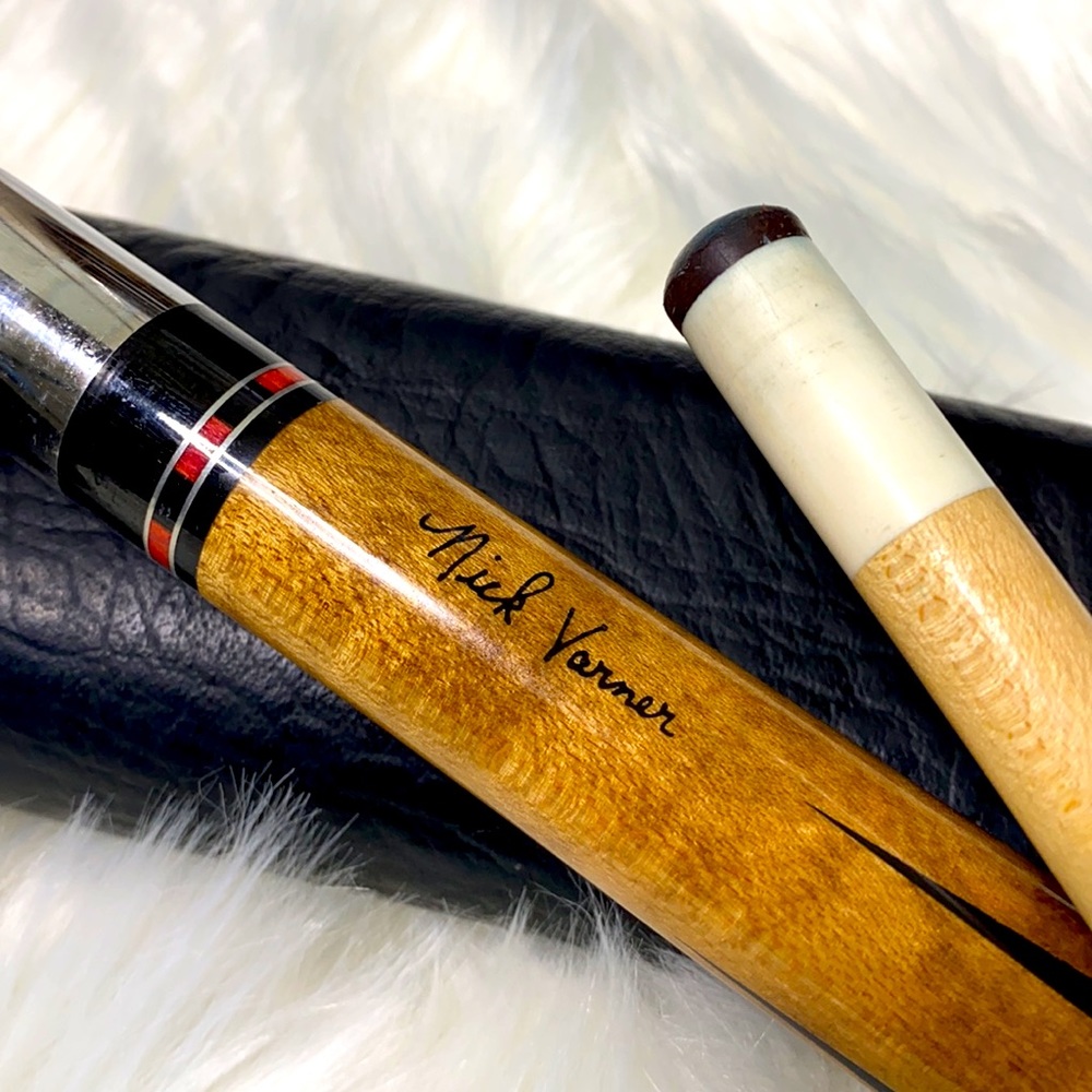 Nick Varner Pool Cue and Leather Case